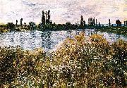 Claude Monet, By the Seine near Vetheuil